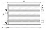 CONDENSER FITS JEEP (VALEO)