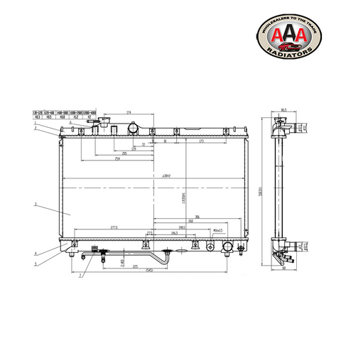 RADIATOR Fits TOYOTA CELICA (1994 - 1999) AUTO