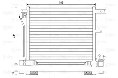 CONDENSER fits NISSAN PULSAR