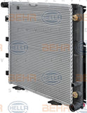 BEHR RADIATOR Fits MERCEDES BENZ 124 200E/E-CLASS 124 200T/E200 8MK376712-431