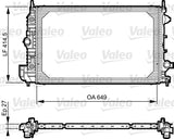 VALEO RADIATOR Fits SAAB 9-3 07-15 735086