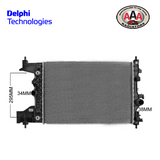 AAA (DELPHI) RADIATOR Fits HOLDEN CRUZE JG (09-11) 1.8L Petrol AUTO