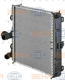 BEHR RADIATOR Fits PORSCHE 911,997 3.6/3.8 Carrera 04-12 8MK 376 733-671