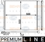 BEHR CONDENSER Fits BMW X5 E70/X6 F16 09-19 8FC 351 100-701