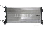 RADIATOR FITS VW POLO (MAHLE/BEHR)