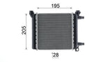 BMW AUX RADIATOR (17117634565)