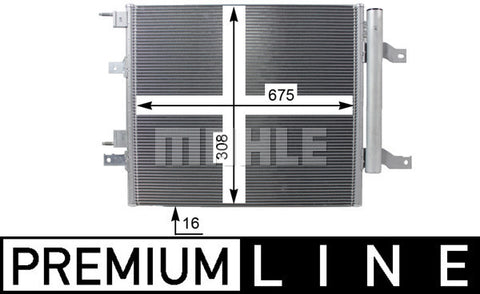 CONDENSER fits FORD MODEO