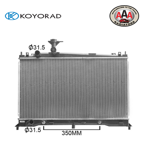 RADIATOR Fits MAZDA 6 GG/GY 02-08 2.3L -PL061657