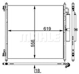 CONDENSER fits LAND ROVER (MAHLE/BEHR)