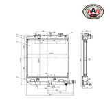 RADIATOR Fits MAZDA 121 DW (1998 - on)