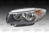 VALEO Headlight Right, H7, W5W, PY21W,Halogen, with bulb 044613