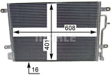 CONDENSER FITS AUDI A4 (MAHLE/BEHR)