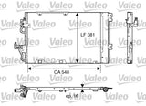 VALEO CONDENSER Fits HOLDEN ASTRA AH 1.8L 05-10 817846