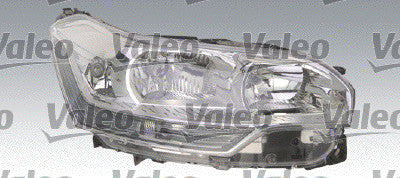 VALEO Headlight Left, H1, H7, W5W, P24W,Halogen, with bulb 043695