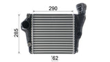 INTERCOOLER FITS PORSCHE (95B145804A ) - MAHLE/BEHR