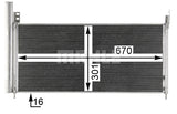 CONDENSER FITS TOYOTA PRUIS (MAHLE/BEHR)