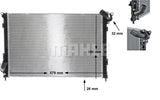 RADIATOR FITS MINI COOPER (17117570489)