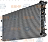 BEHR RADIATOR Fits VW BEETLE 1C1,9C1/1Y7 1.6L/2.0L 98-10 8MK 376 716-614