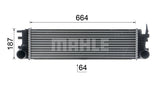 MERCEDES VITO CHARGE AIR COOLER