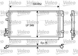 VALEO CONDENSER Fits RENAULT MEGANE CC/B95/D95 09-15 814094