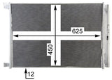 CONDENSER FITS MERCEDES (MAHLE/BEHR)