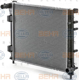 BEHR RADIATOR Fits FIAT 500,312 07-17 8MK 376 900-171/8MK376900171