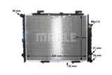 RADIATOR FITS MERCEDES E20 (A2105007103/A2105002803) - MAHLE/BEHR