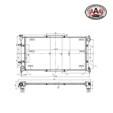 RADIATOR Fits SUBARU LIBERTY (1995 - 1999) AUTO