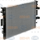 BEHR RADIATOR Fits IVECO DAILY 35S/40C/50C/65C 99-06 8MK 376 900-234