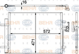 BEHR CONDENSER Fits LAND ROVER FREELANDER/VOLVO 07-15 8FC 351 303-201