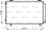 CONDENSER FITS TOYOTA COROLLA (VALEO)