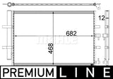 CONDENSER fits FORD TRANSIT (MAHLE/BEHR)