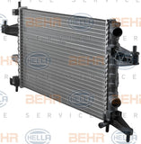 BEHR RADIATOR Fits HOLDEN BARINA XC/COMBO XC 1.4L 04-12 8MK 376 714-341