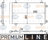 BEHR CONDENSER Fits CITROEN DISPATCH/PEUGEOT EXPERT 07-15 8FC 351 304-281