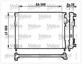 RENAULT RADIATOR - 732846(VALEO)