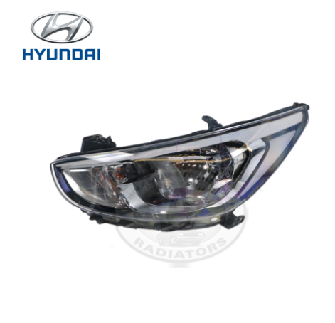 GENUINE HEADLIGHT FITS HYUNDAI ACCENT - RH (921021R720)